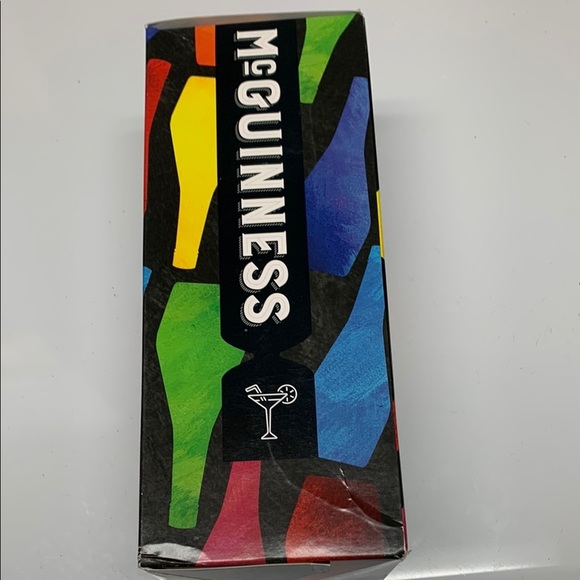 McGuinness Mixables Cocktail Shaker - with 6 coloured cocktail recipes NWOT - Picture 3 of 8